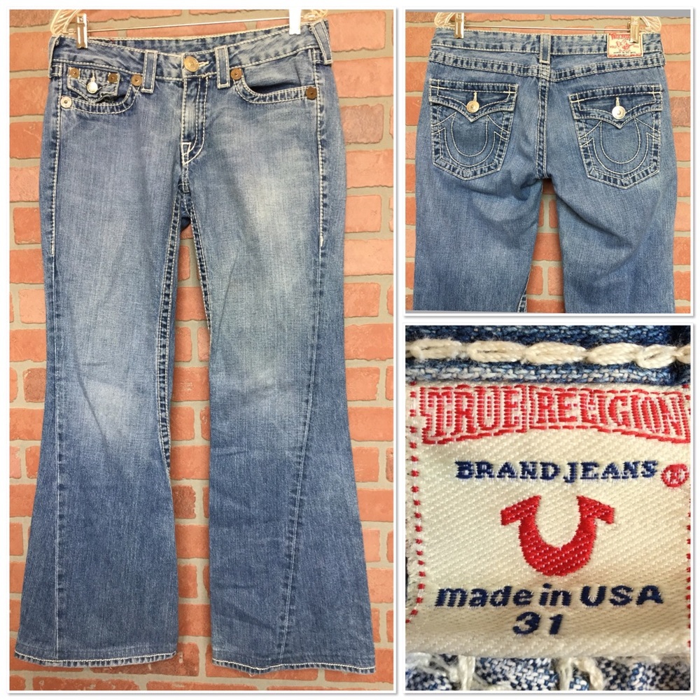 True Religion Jeans size 31 Joey Big T (DD29)